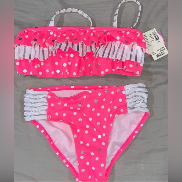 Girls 2 Piece Swim Suit - Picture 1 of 1
